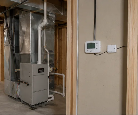 Coon Rapids, MN home inspection — HVAC