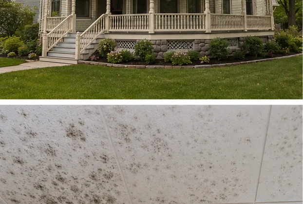Coon Rapids, MN home inspection — Moisture